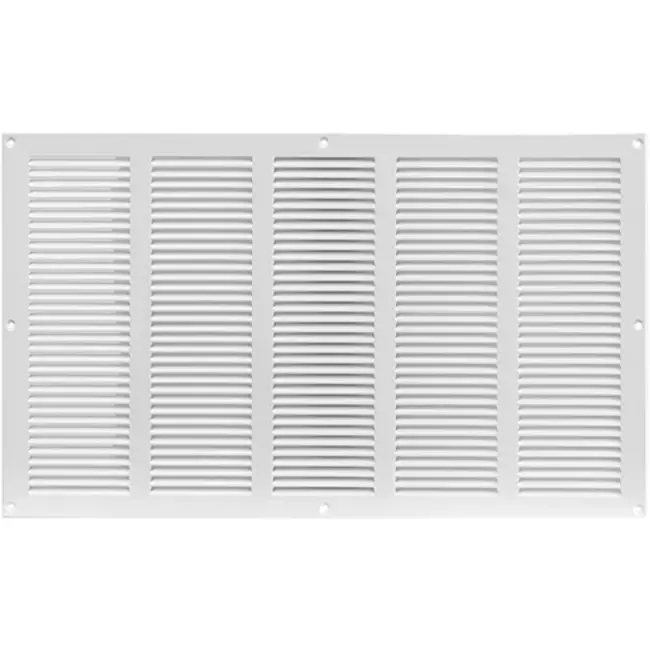 Grille métal 500 x 300 mm blanc - MR5030