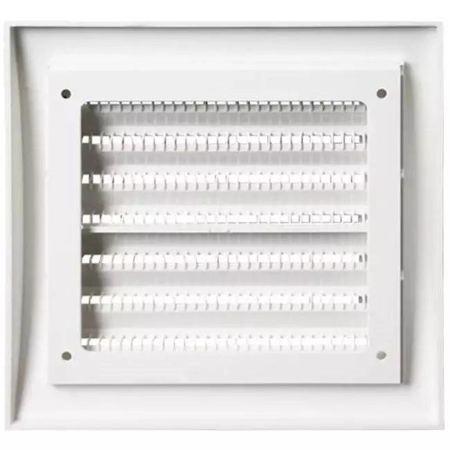 Grille murale 150 x 150 blanc - N10