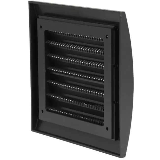 Grille murale 190 x 190 mm anthracite - N12A