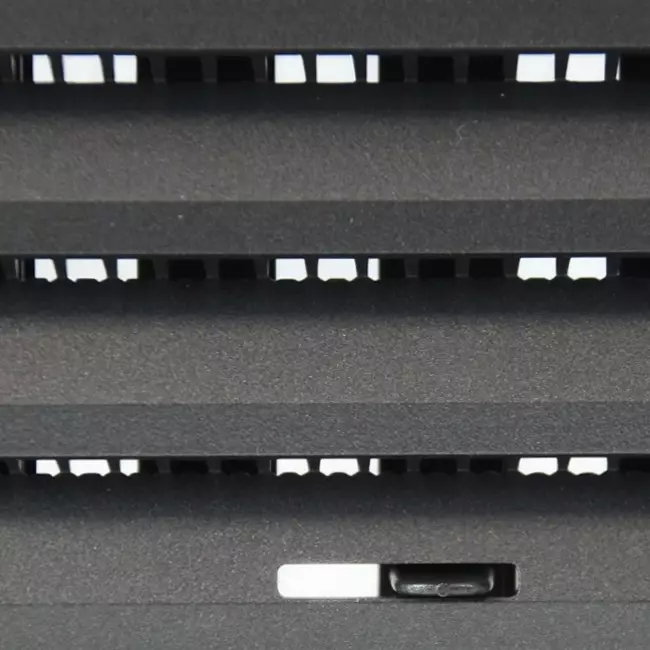Grille murale réglable 190 x 190 mm anthracite - N12RA