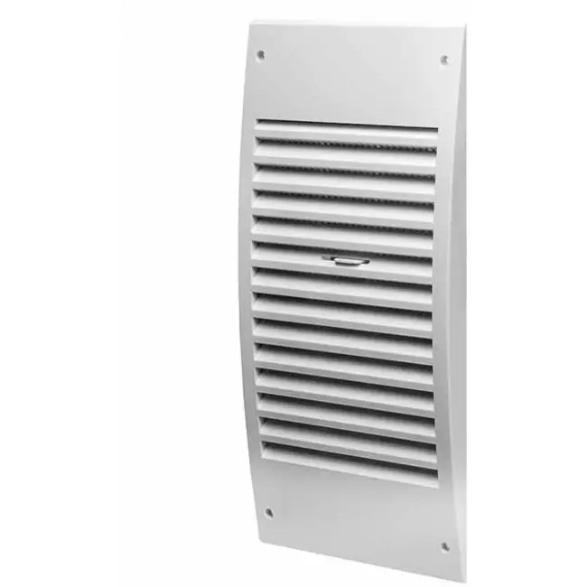 Grille murale réglable 300x140 mm blanc - N30R