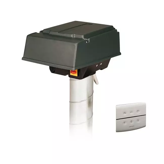 Orcon ventilateur de toit MPV-10W en conduit 420 m³/h avec commande RFT