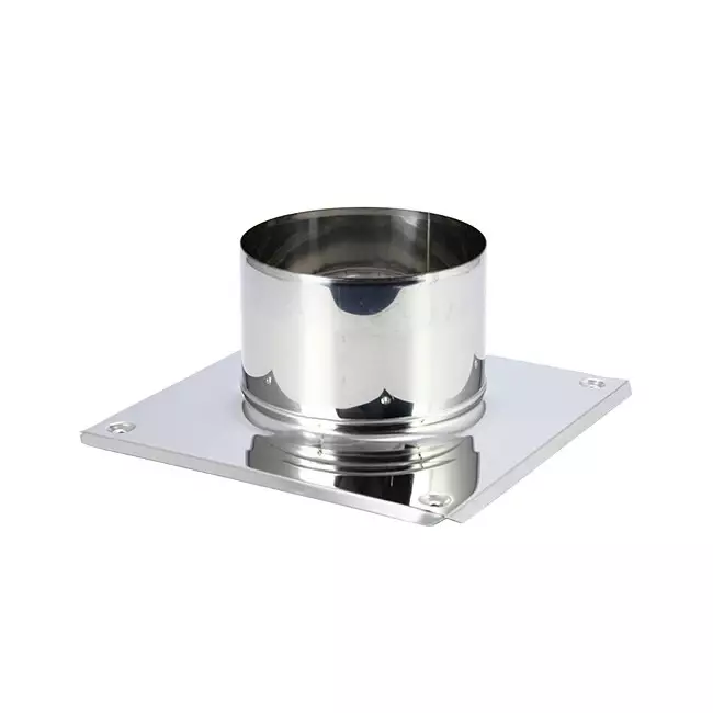 Solin de toit pour ventilateur GEK 150mm en acier inoxydable