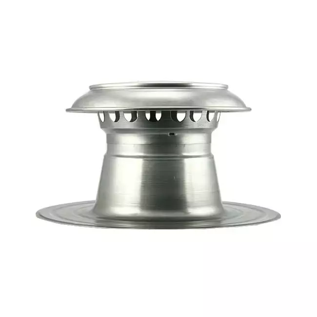 Ventilation de toit plat Vent-Alu 2000 à simple paroi 250 mm