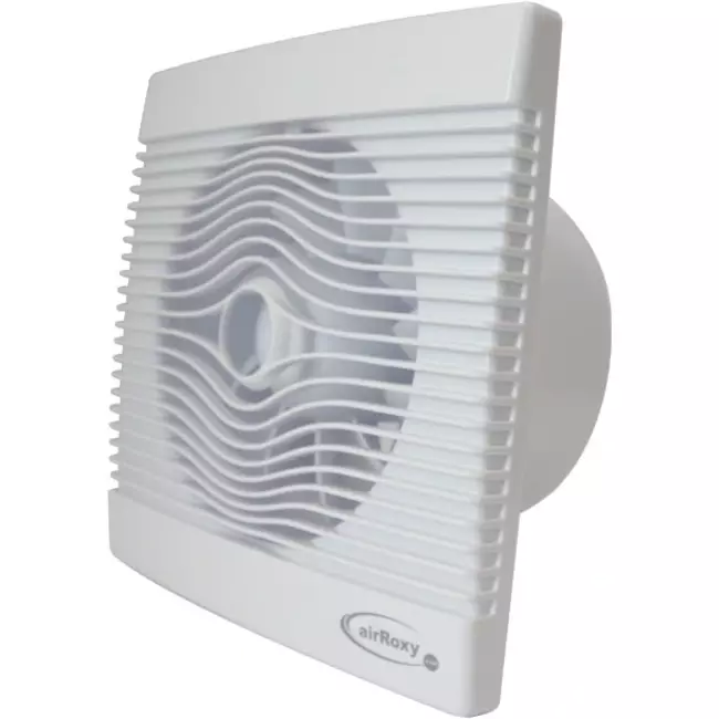 Vmc salle de bain avec minuterie et capteur d'humidité Ø 150 mm Blanc - pRemium 150HS