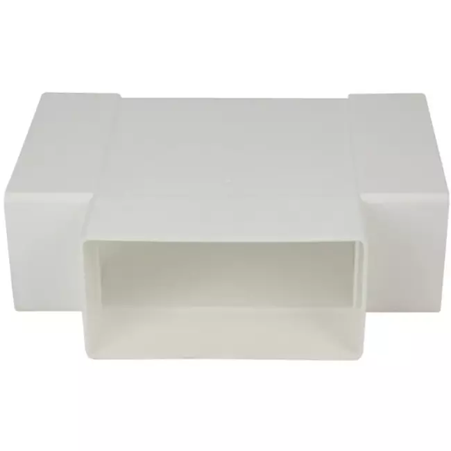 Té rectangulaire en plastique 110 x 55 - KT