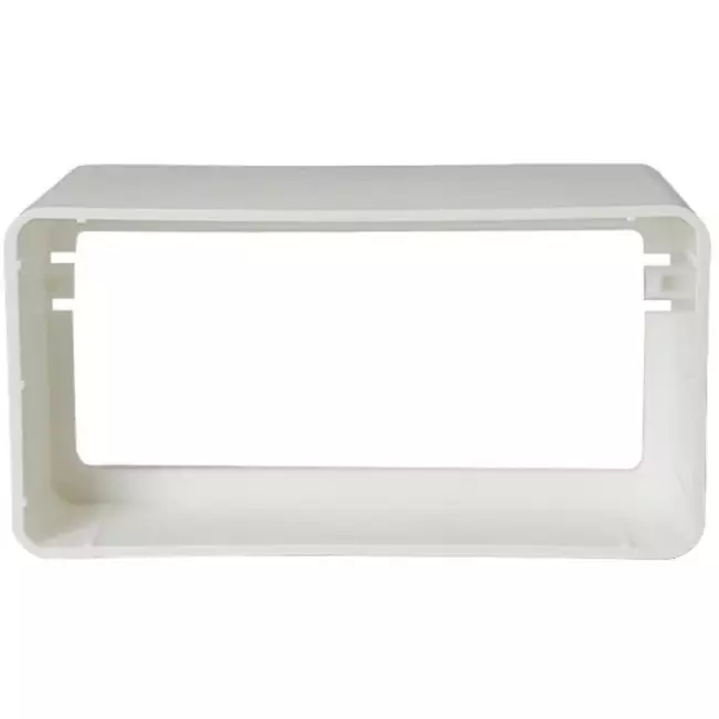 Connecteur rectangulaire en plastique 110 x 55 - KS