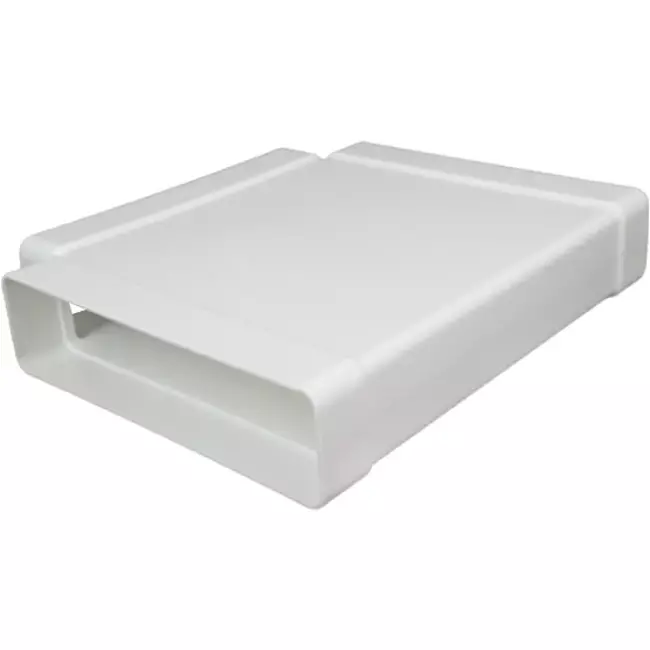 Pièce en T rectangulaire en plastique 220x90mm - KT29