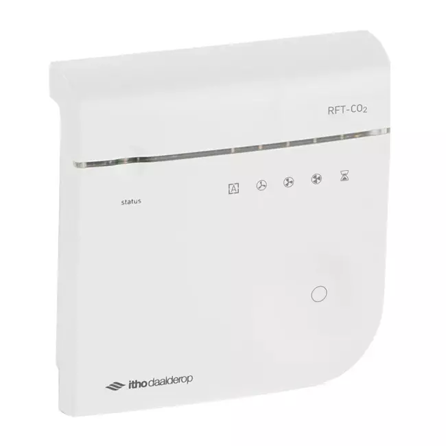 Capteur de CO2 Itho Daalderop RFT en saillie avec contrôle 230V