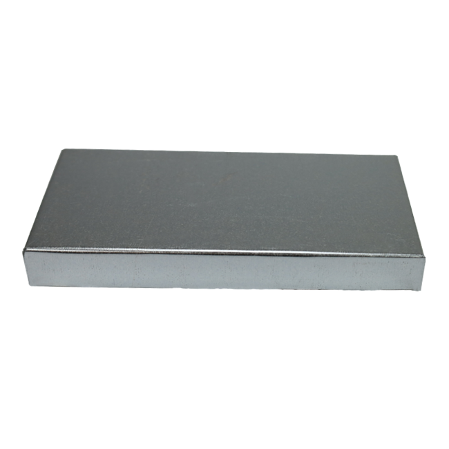 Couvercle 220x80 mm pour gaine plate