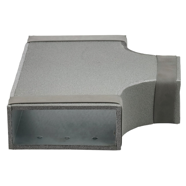 Thermoduct T-Stück 90 Grad 220x80 - 220x80 für Luftkanäle