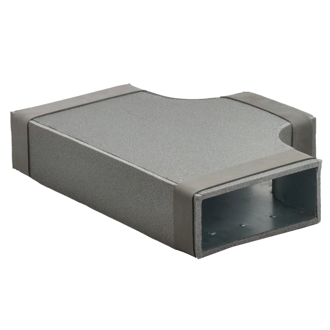 Thermoduct T-Stück 90 Grad 220x80 - 220x80 für Luftkanäle
