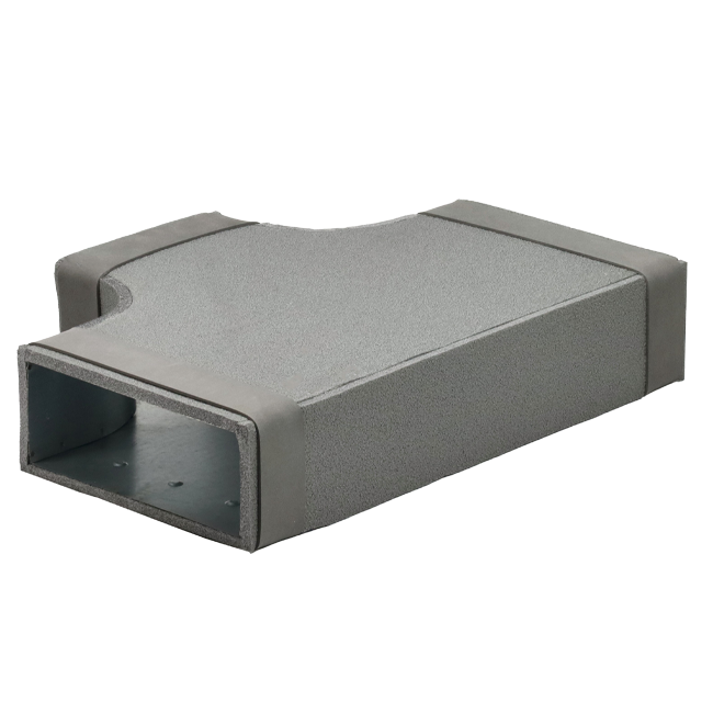 Thermoduct T-Stück 90 Grad 220x80 - 220x80 für Luftkanäle