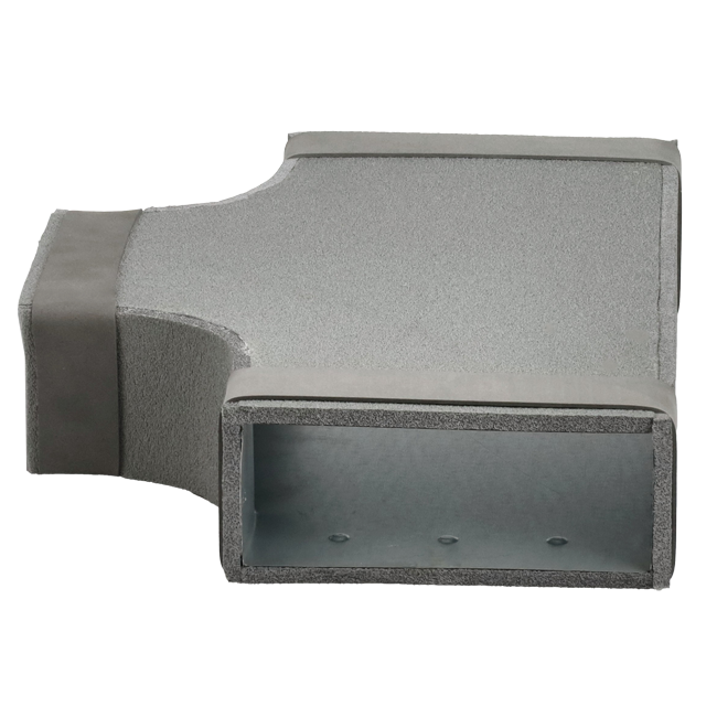 Thermoduct T-Stück 90 Grad 220x80 - 220x80 für Luftkanäle