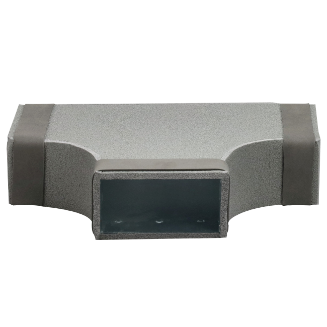 Thermoduct T-Stück 90 Grad 300x80 - 220x80 für Luftkanäle
