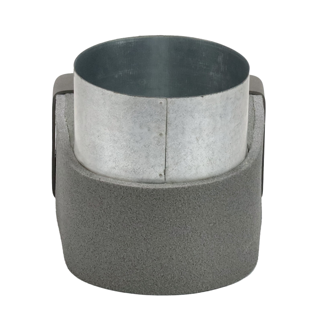 Coude Thermoduct 170mm x 80mm au diamètre 160 mm pour gaine