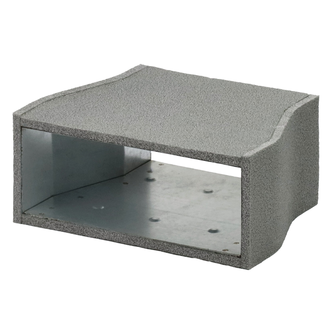 Réducteur de thermoduc 300x80 à 170x80 pour gaine