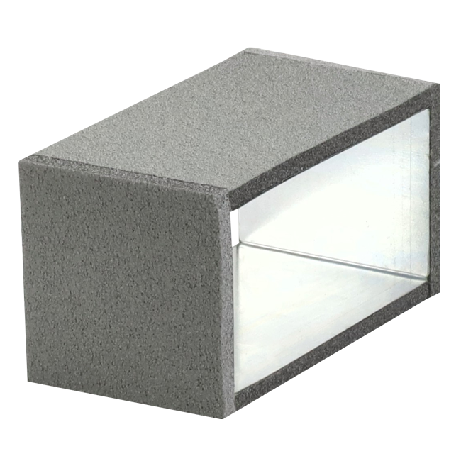 Thermoduct-Anschluss, 220x80 mm, L=100 mm