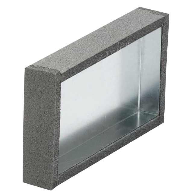 Couvercle isolé avec dimensions 220mm x 80 mm