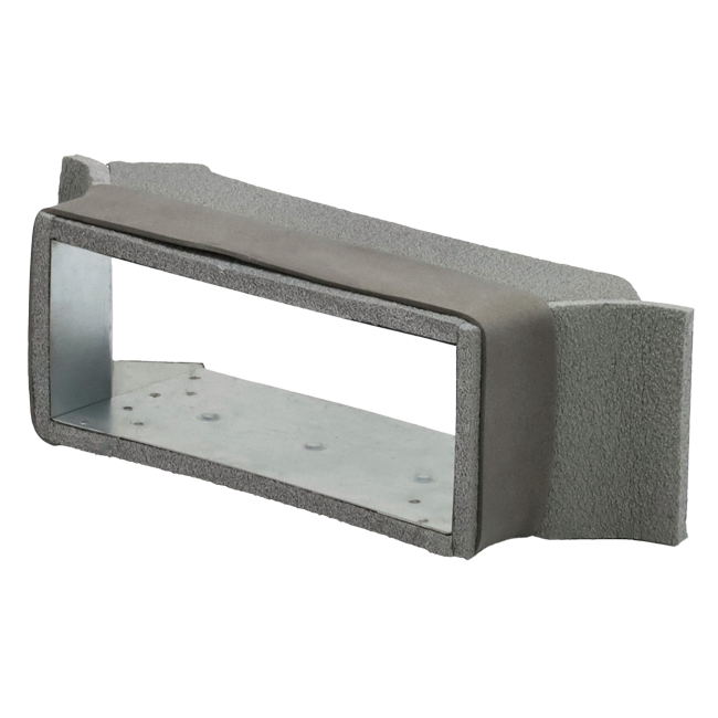 Raccordement latéral Thermoduct 170mm x 80mm pour gaine