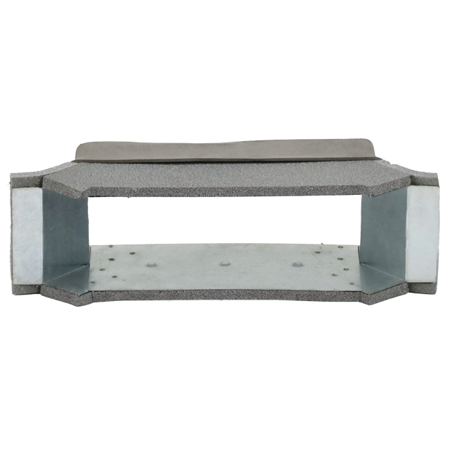 Raccordement latéral Thermoduct 170mm x 80mm pour gaine