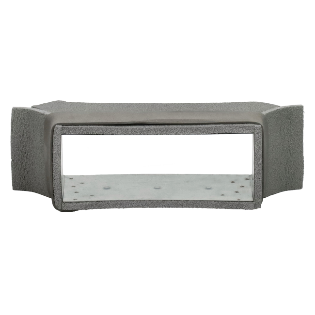 Raccordement latéral Thermoduct 170mm x 80mm pour gaine