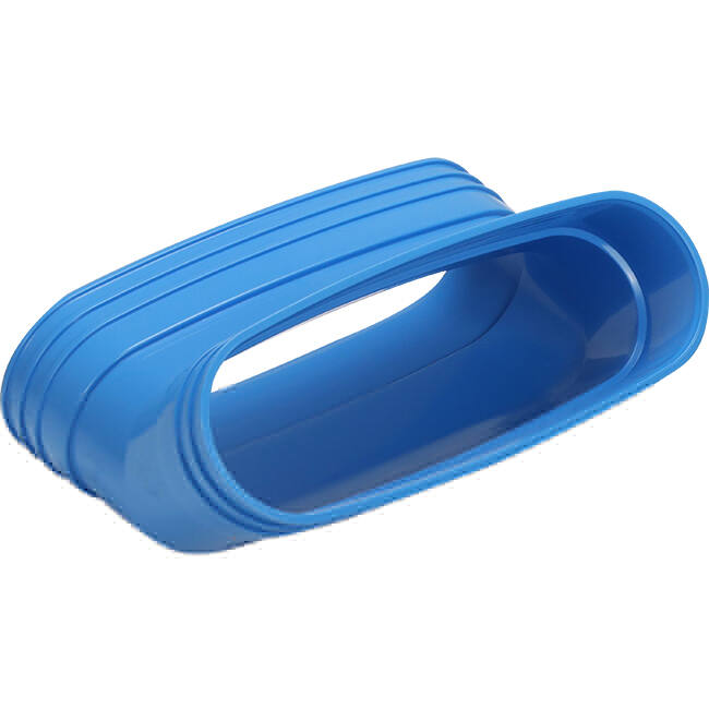 Wavin Ventiza Coude 45 degrés PVC ovale 195x80 mm vertical M/M