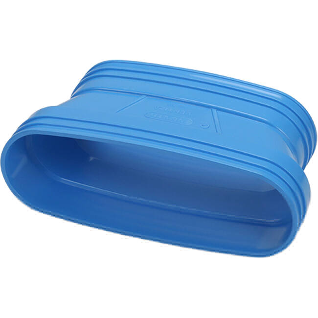 Wavin Ventiza Transition PVC ovale 235x80 mm vers 195x80 mm M/M