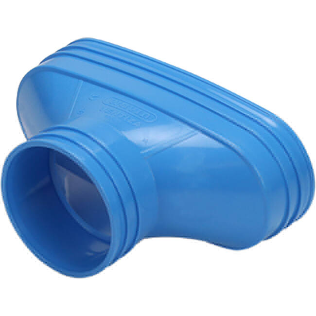 Wavin Ventiza Transition PVC ovale 195x80 mm vers 80 mm M/M