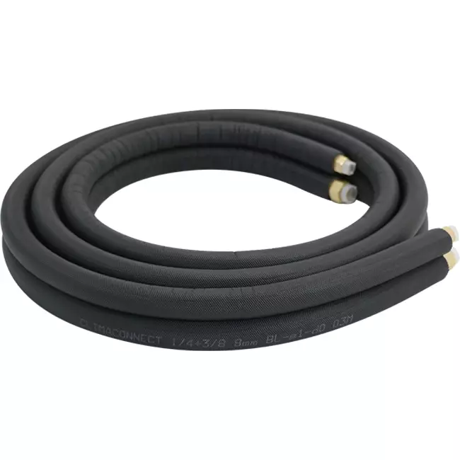 Kit de tuyaux de refroidissement ClimaConnect avec raccords évasés  1/4-3/8, longueur 3 mètres