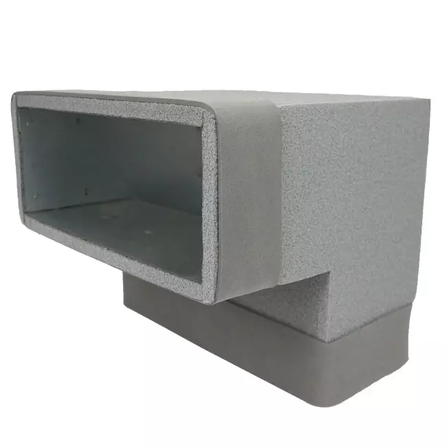 Thermoduc coude 90 degrés 170x80 vertical pour gaine