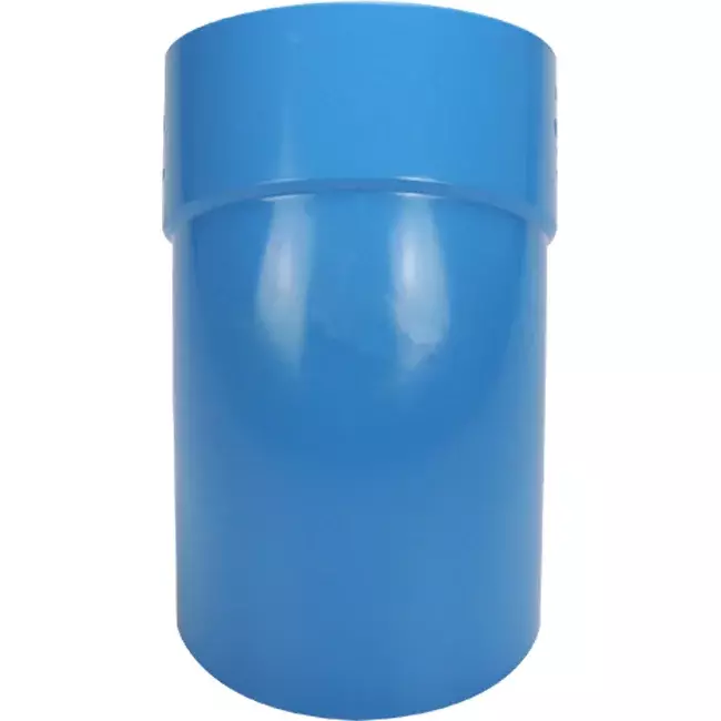 Wavin Ventiza coudée 45 degrés PVC rond par diamètre 80 mm M/S