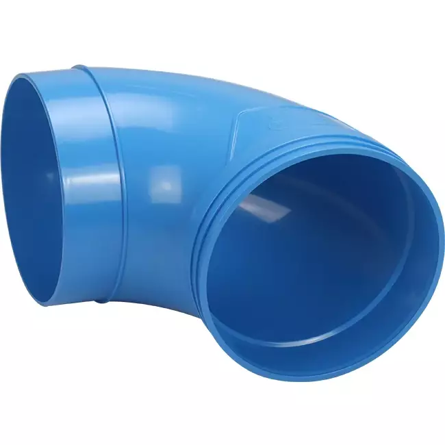 Wavin Ventiza coudée 90 degrés PVC rond 160 mm M/S
