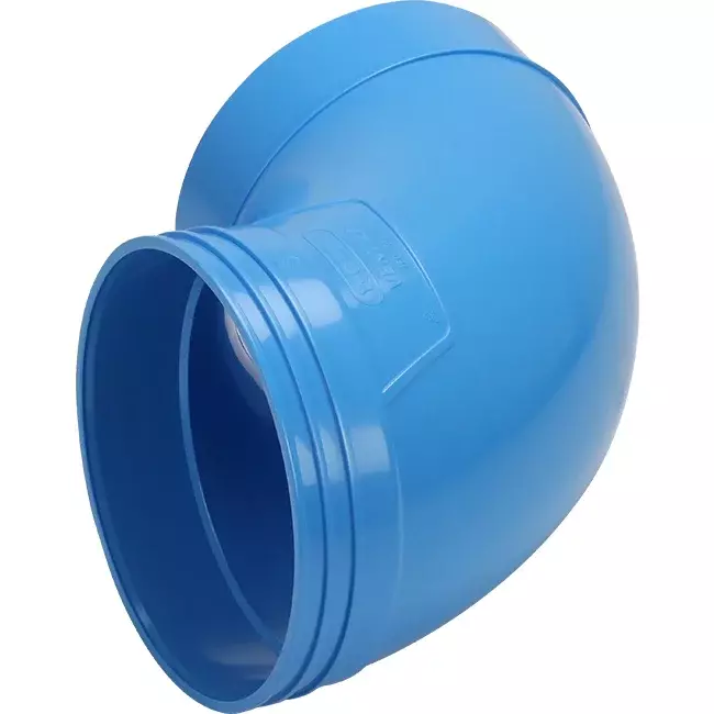 Wavin Ventiza coudée 90 degrés PVC rond 160 mm M/S
