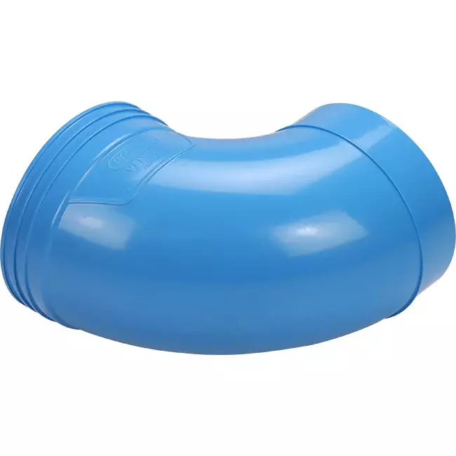 Wavin Ventiza coudée 90 degrés PVC rond 160 mm M/S