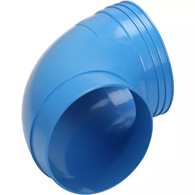 Wavin Ventiza coudée 90 degrés PVC rond 160 mm M/S