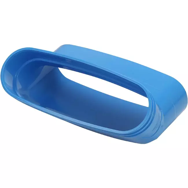 Wavin Ventiza Coude 45 degrés PVC ovale 195x80 mm vertical M/S