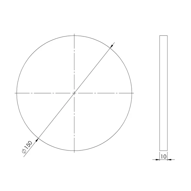 Europlast filtre pour unité de VMC double flux décentralisée - F150 (3 pièces)