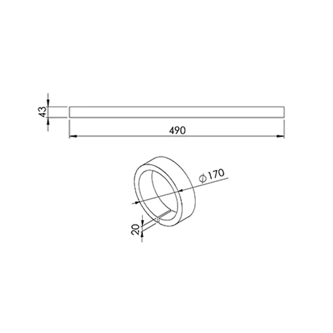 Europlast filtre G4 pour SPK2 - F490x43 G4 (2 pièces)