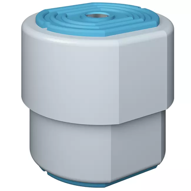 Kit de vibration ClimaConnect 1.2 bleu/jaune, avec ressort, pour unités jusqu'à 80 KG