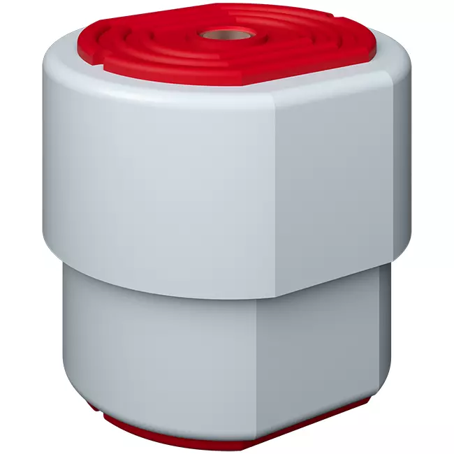 Kit de vibration ClimaConnect 3.2 rouge/jaune, avec ressort, pour unités jusqu'à 120 KG