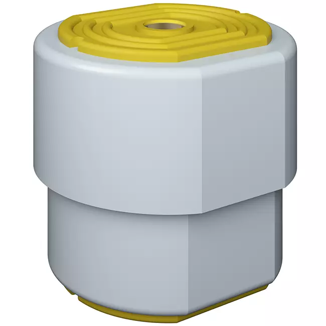 Kit de vibration ClimaConnect 3.2 rouge/jaune, avec ressort, pour unités jusqu'à 120 KG