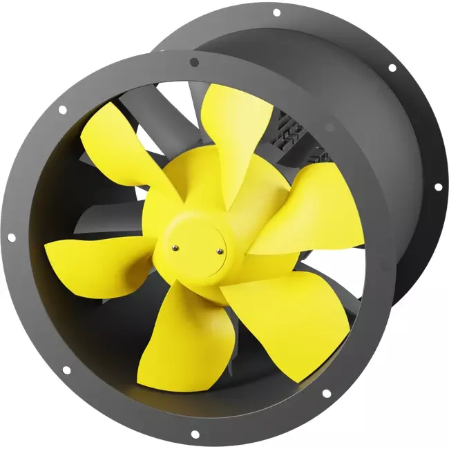 Ventilateur axial de 450 mm pour gaz de combustion F300- AL 450 D2 F3 02 CFG