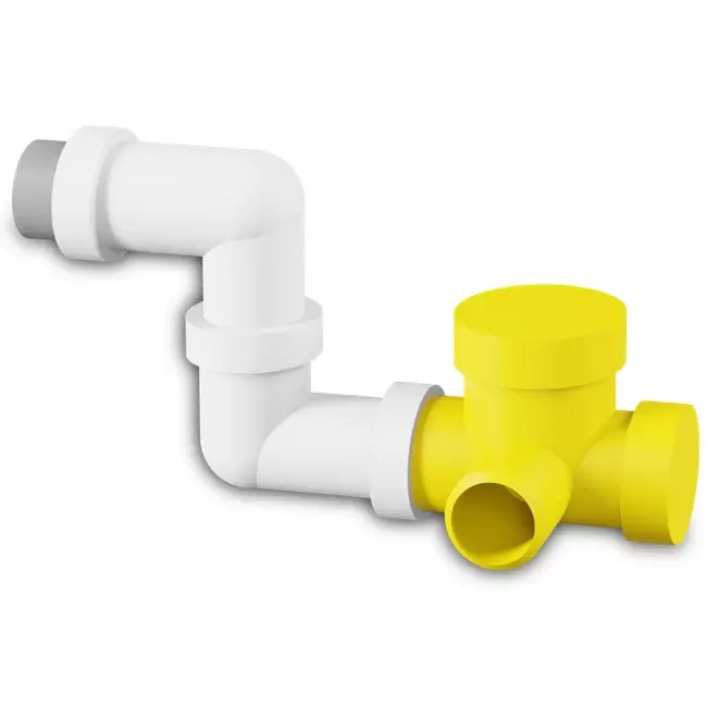 Siphon à bille D4 côté aspiration pour ROTO / PHE F 700/1700/2500/3500