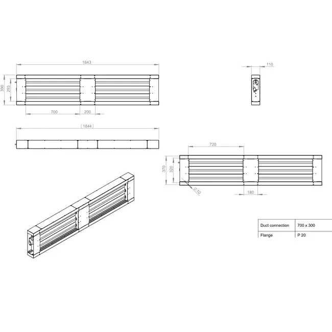 Vanne de fermeture motorisée à commande à 3 points pour ETA K / PHE 2800 F - MAK F E 03/04 3P