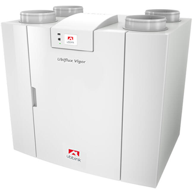 Ubbink VMC double flux unité murale Ubiflux Vigor W400 4/0 droite