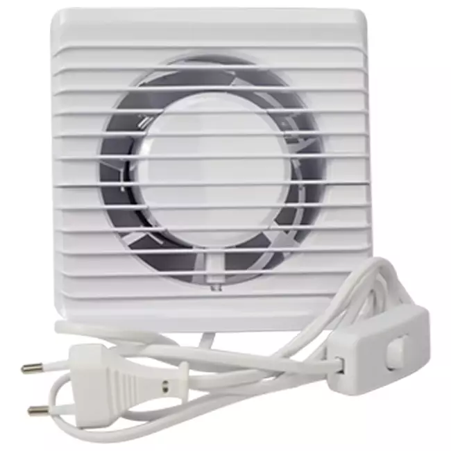 VMC salle de bain Ø 100 mm Blanc - energy planet 100PS