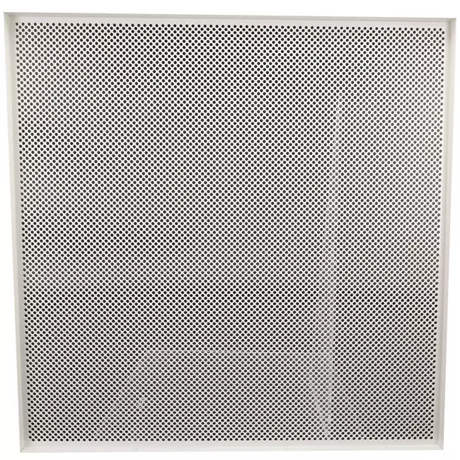 Dalle de plafond perforée 600 x 600 mm à insérer dans les plafonds suspendus - RAL9016