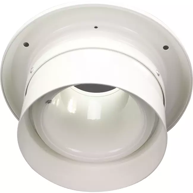 Diffuseur à jet 160mm Montage murale et plafond RAL 9010
