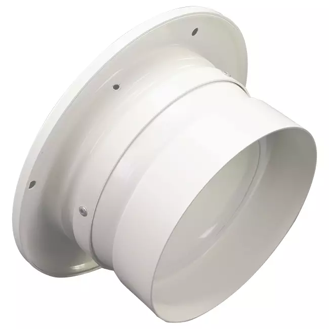 Diffuseur à jet 160mm Montage murale et plafond RAL 9010